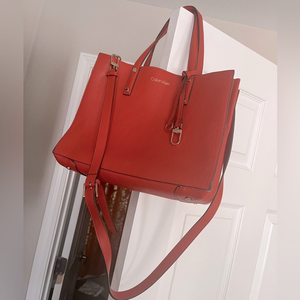 Tangerine Calvin Klein Purse